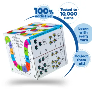 Add and Subtract Cube Book by Zoobookoo