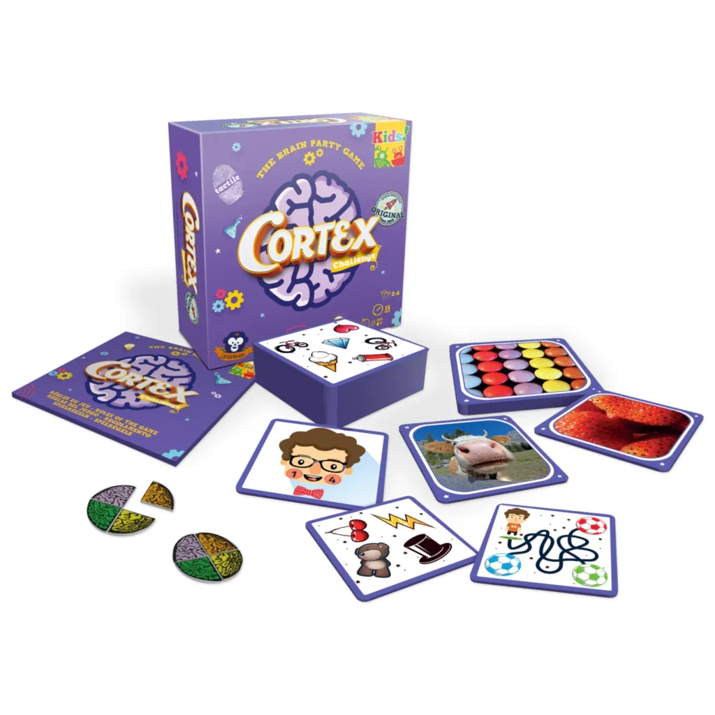 Zygomatic Super Cortex Challenge Gioco Da Tavolo In Spagnolo, 8 Sfide Mentali, 2-6 Giocatori, Dagli 8 Anni