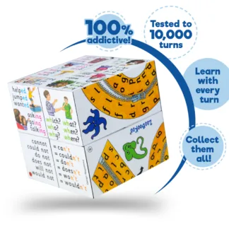 Key Stage One Spellings Cube Book by Zoobookoo