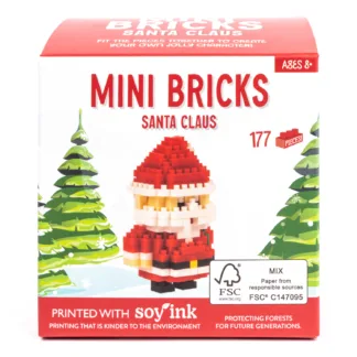 Mini Brick Santa by Professor Puzzle