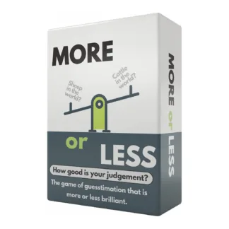 More or Less Card Game by More or Less