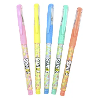 5 Scented Pastel Gel Pens by Scentos