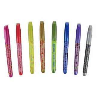 8 Scented Metallic Markers by Scentos
