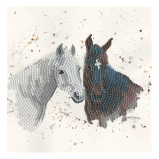 Bree Merryn Sparkle Art Card Pebbles and Paloma