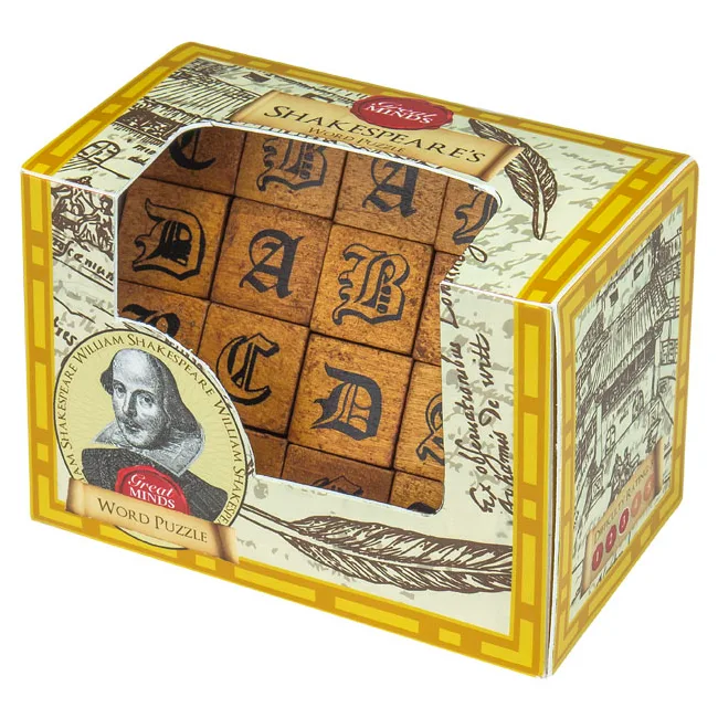 Great Minds Shakespeare's Word Puzzle by Professor Puzzle