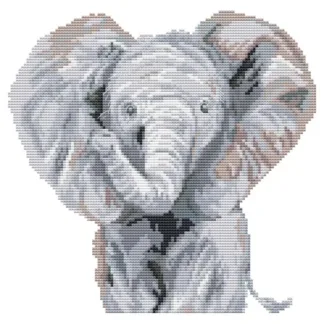 Martha Bowyer Cross Stitch Kit Elephant