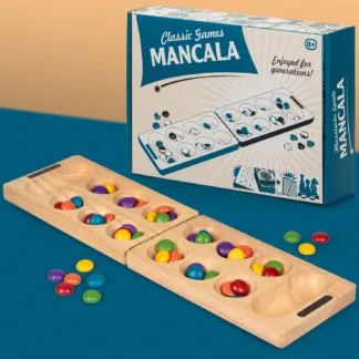 Wooden Mancala Game by Tobar