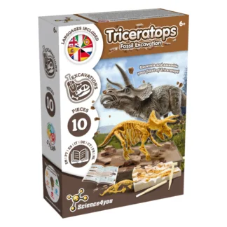 Triceratops Fossil Excavation by Science4You