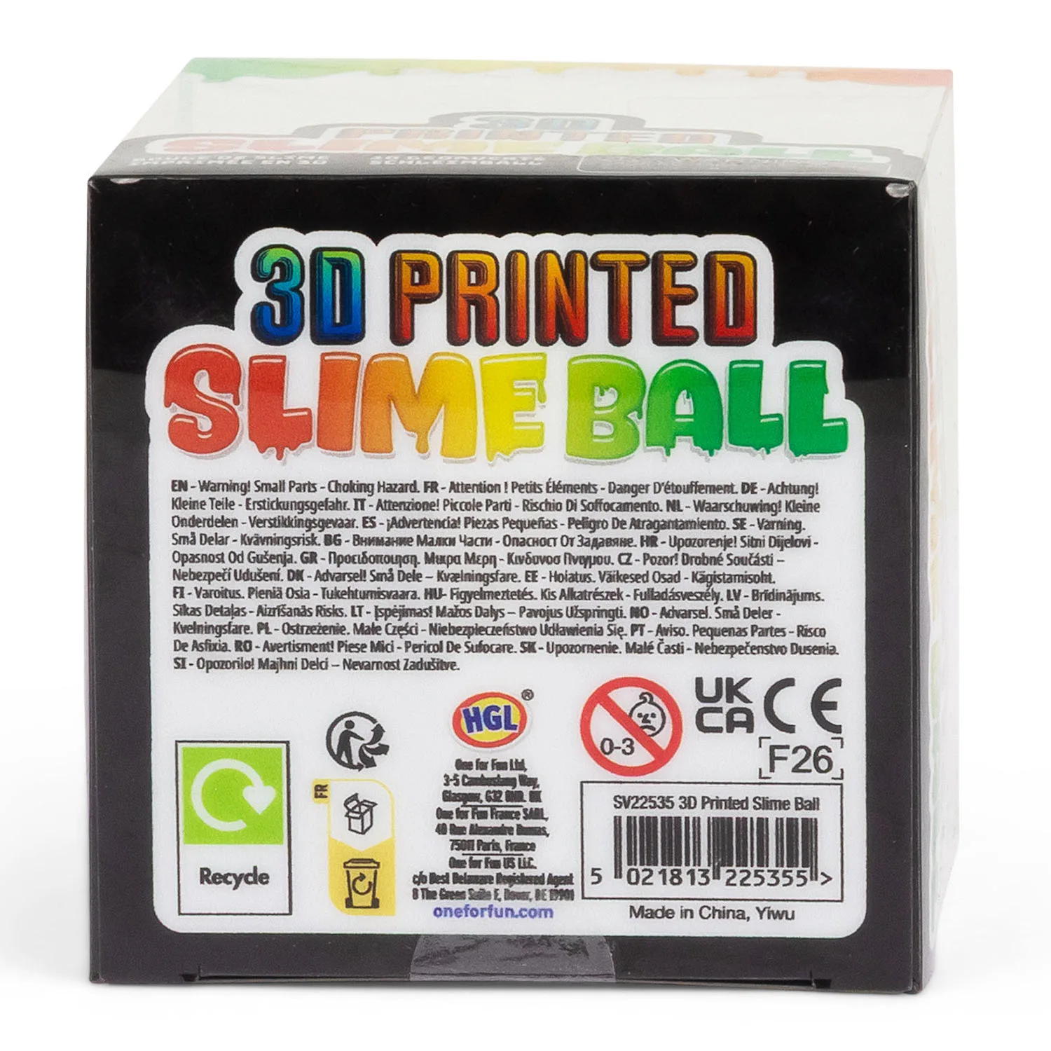 3D Printed Slime Ball by HGL