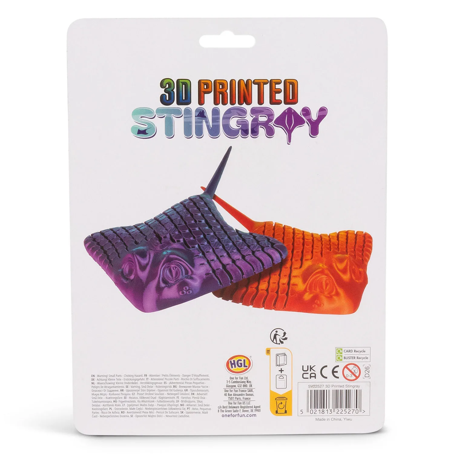 3D Printed Stingray by HGL