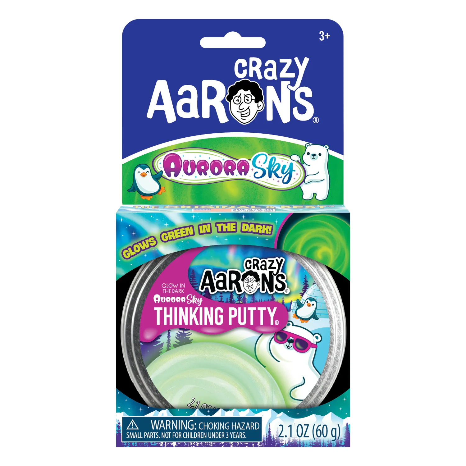 Aurora Sky Thinking Putty by Crazy Aarons