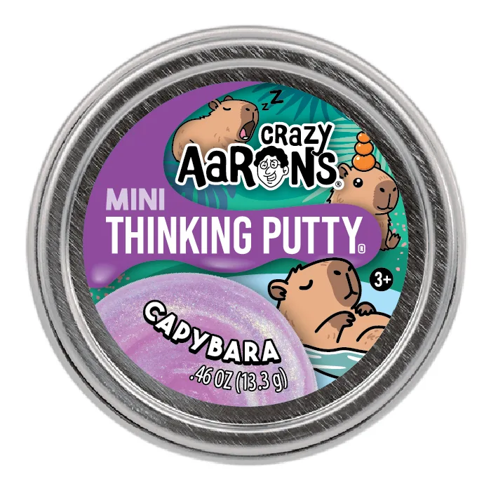 Capybara Mini Thinking Putty by Crazy Aarons