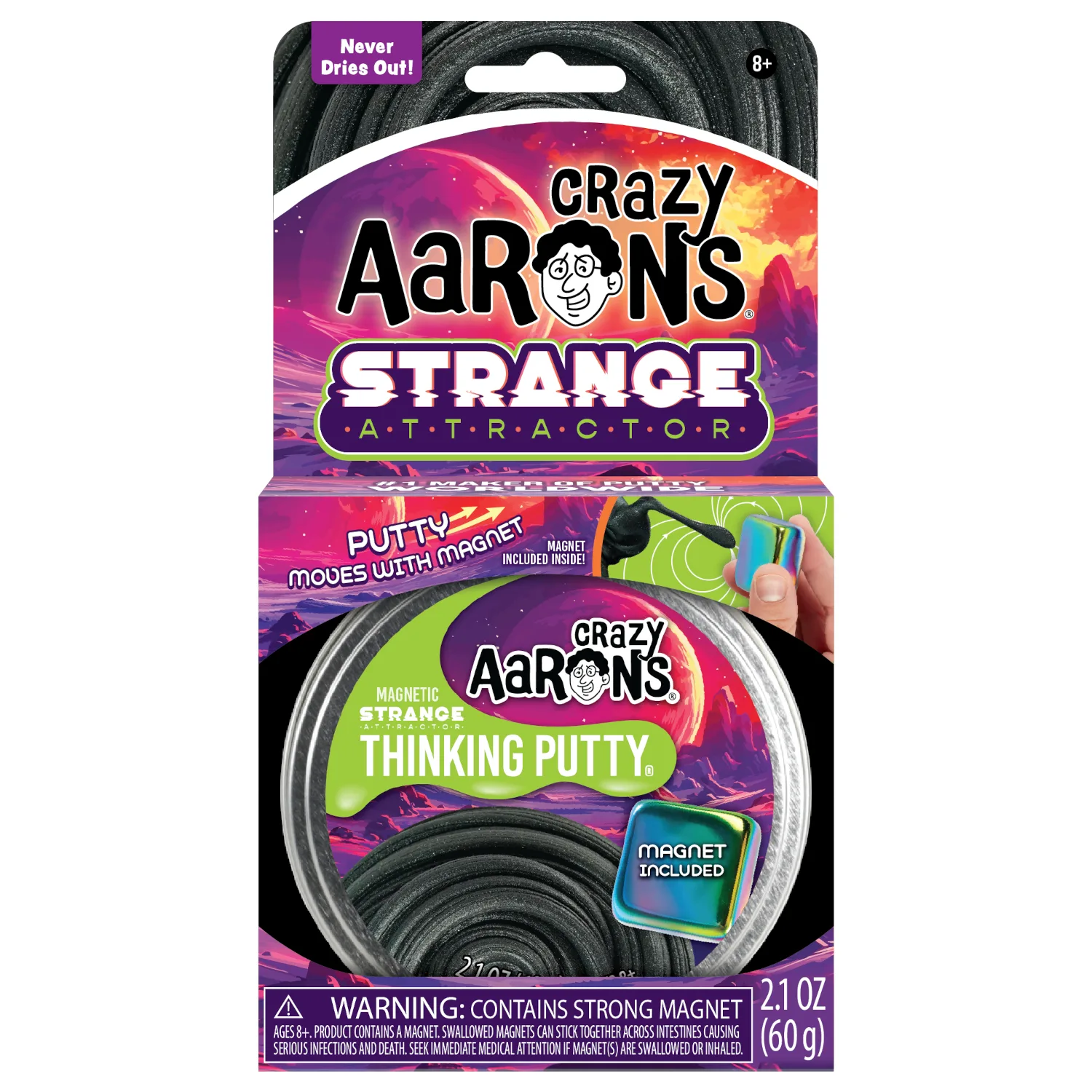 Magnetic Storms Strange Attractor Thinking Putty by Crazy Aarons
