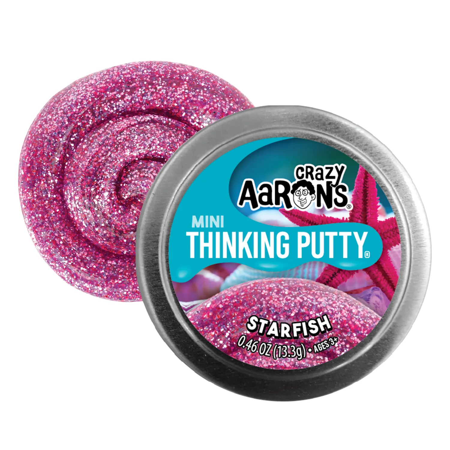 Starfish Mini Thinking Putty by Crazy Aarons
