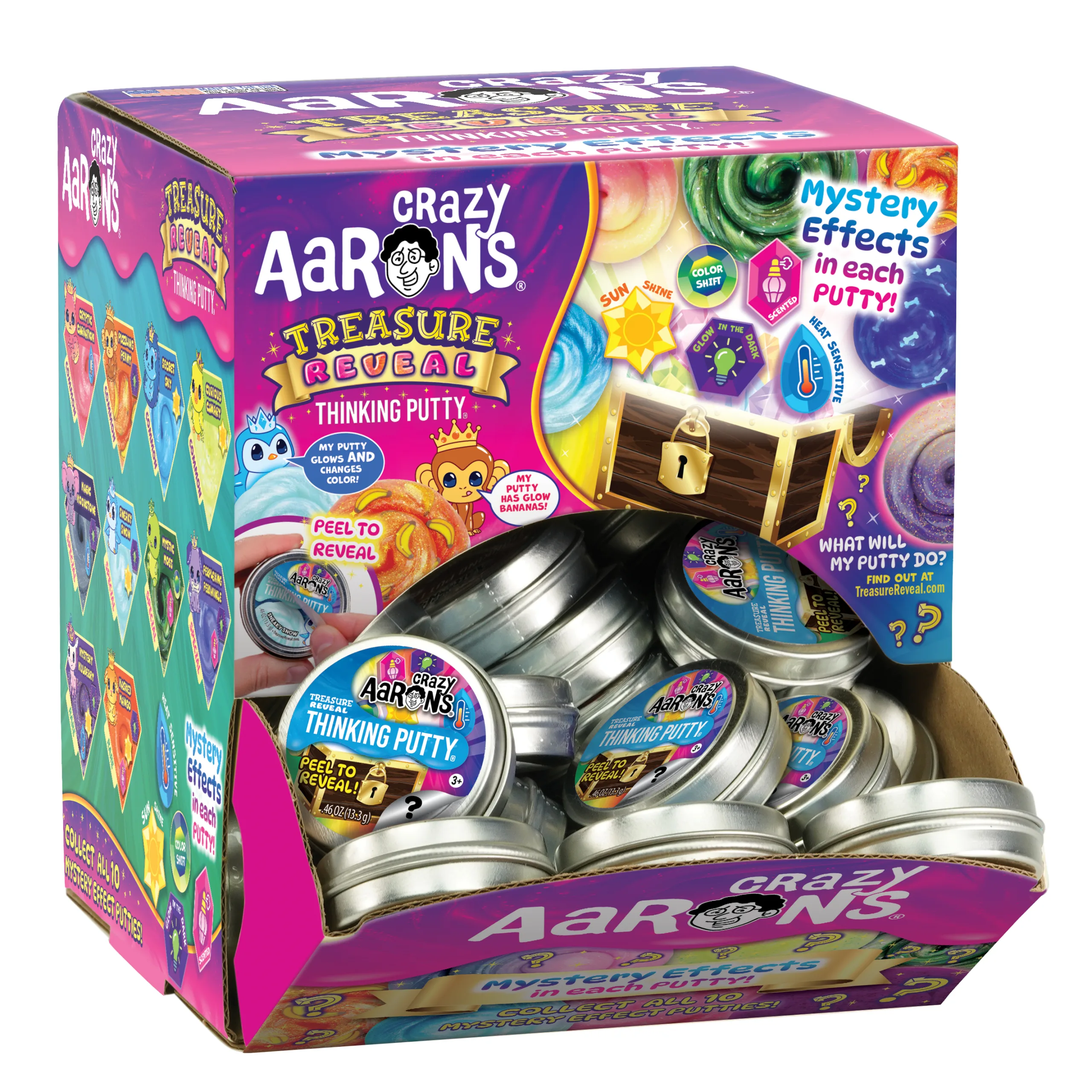 Treasure Reveal Mini Thinking Putty by Crazy Aarons