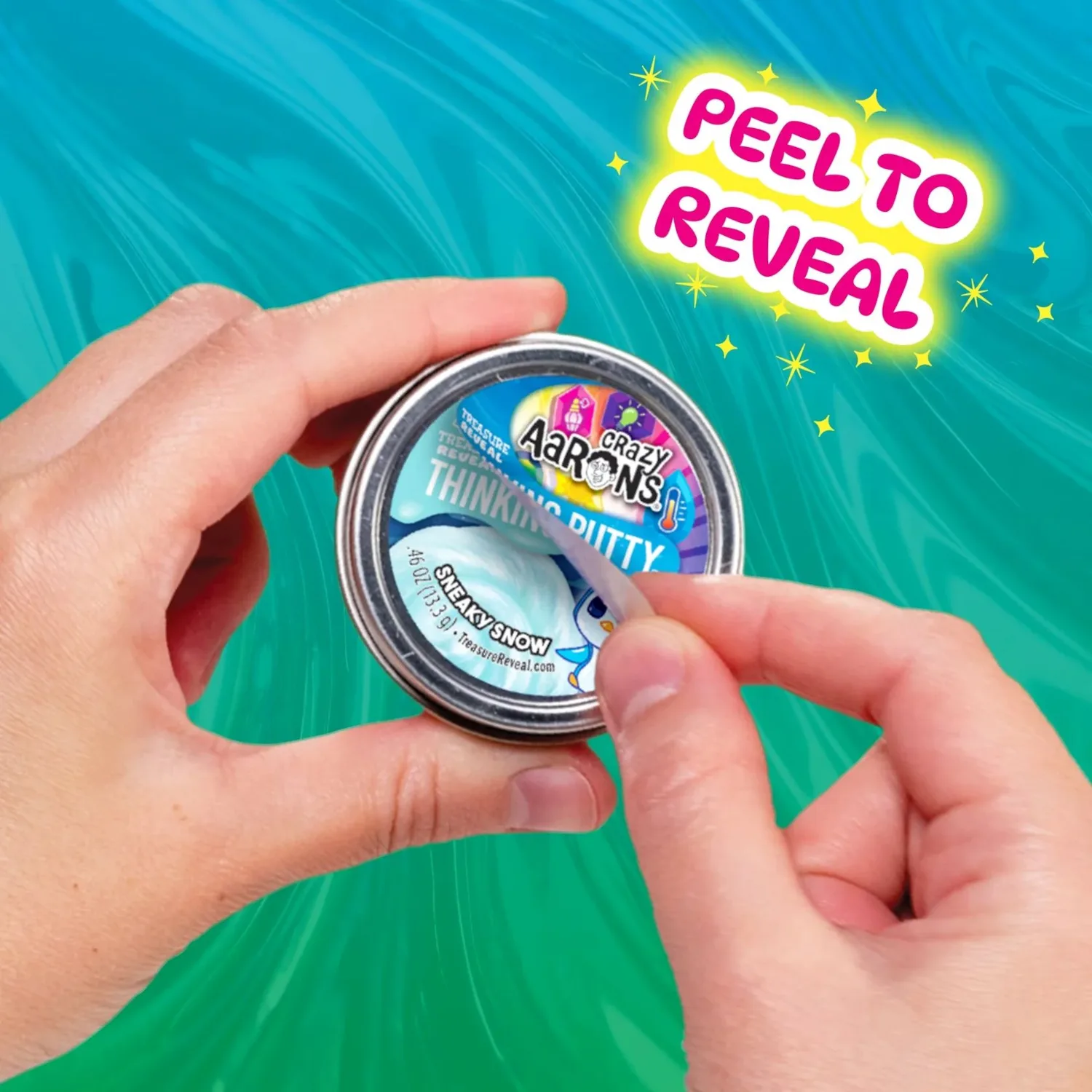 Treasure Reveal Mini Thinking Putty by Crazy Aarons