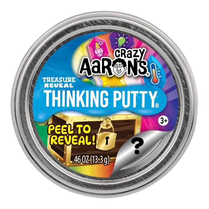 Treasure Reveal Mini Thinking Putty by Crazy Aarons