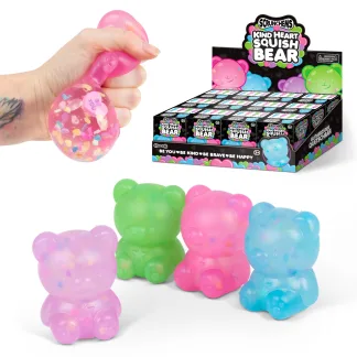 Scrunchems Kind Heart Squish Bear by Tobar
